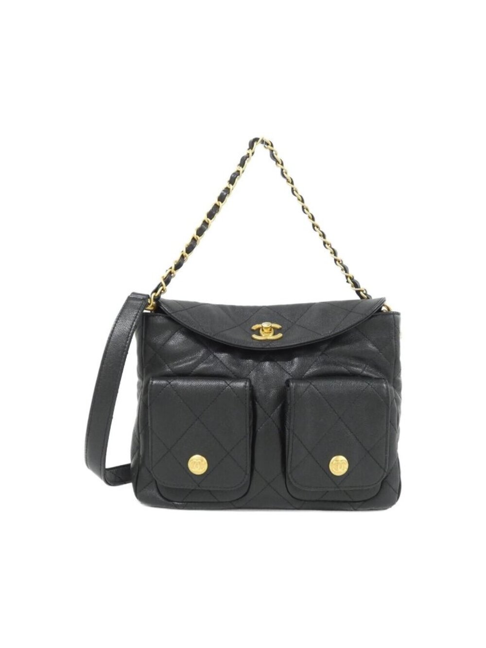 Chanel Shoulder Bag Black